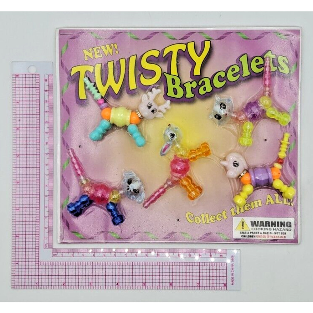 Vintage Vending Display Board Twisty Bracelets 0261
